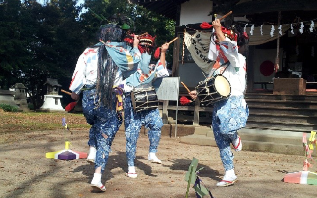 仙石のささら舞い